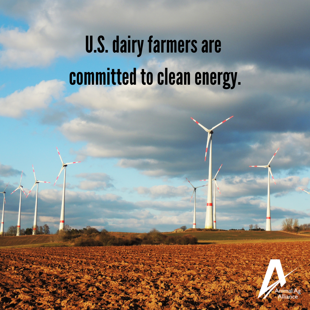 U.S. dairy farmers are committed to clean energy
