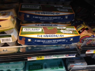 Labeled from free-range hens.