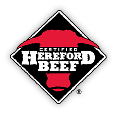 Certified Herford Beef label
