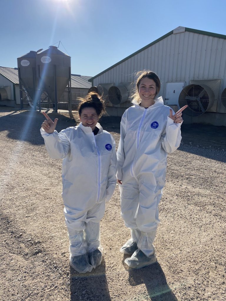 Biosecurity clothing to prevent bringing in outside disease or pathogens