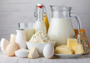 There are many kinds of dairy products and they all have one thing in common, they are safe and healthy.