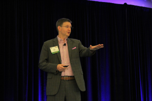 Ray Starling, one of the keynote speakers, spoke about the strategic attack on animal agriculture.